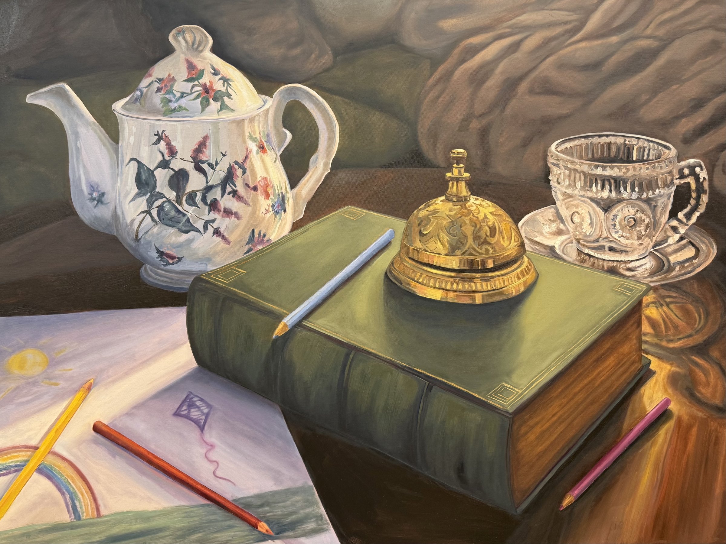 Love Gathers Here, oil painting by Amber Beaudet